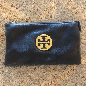 NWOT Authentic Black Tory Burch Clutch Bag
